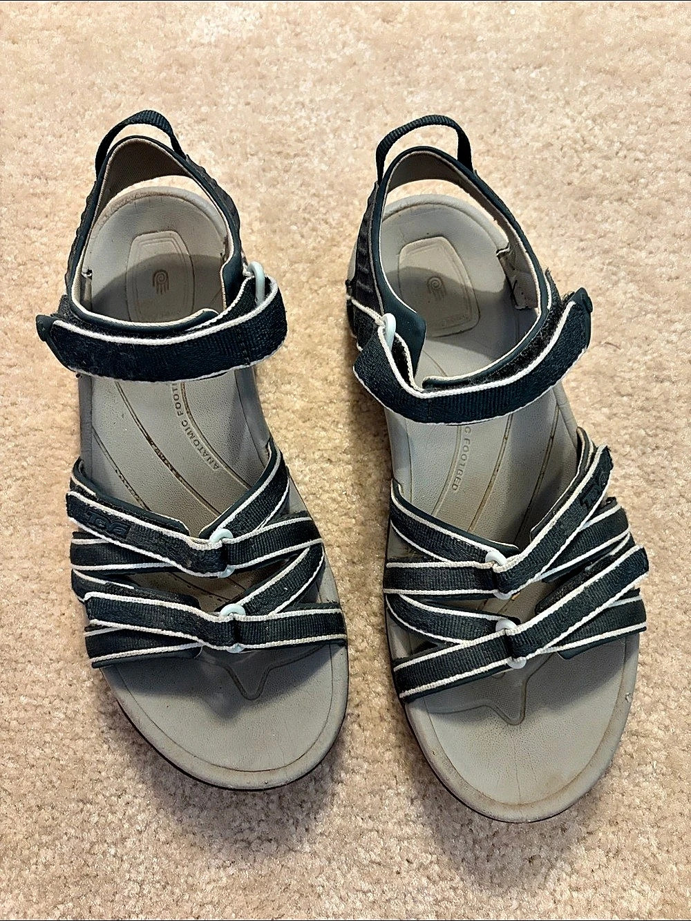 Teva Tirra Women's Blue & Gray Sandals US 8.5